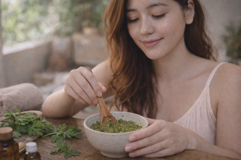 Mugwort (Artemisia) untuk Masker Wajah: Benarkah Bisa Detoks Pori Tanpa Kulit Ketarik?