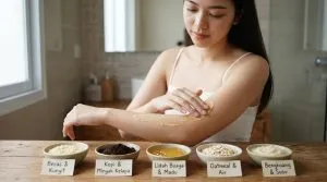 5 Lulur Alami untuk Kulit Lebih Halus Manfaat dan Batasannya