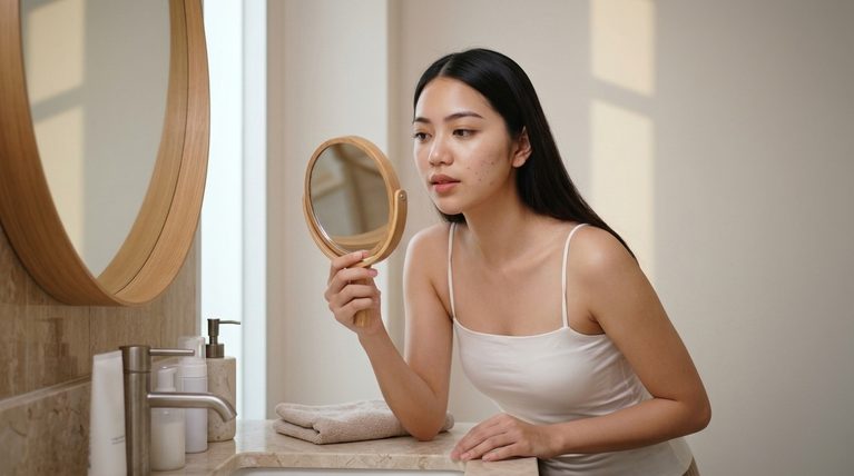 Ciri-Ciri Purging pada kulit wajah setelah menggunakan skincare dengan bahan aktif