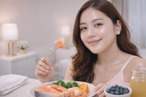 kolagen alami, makanan kaya kolagen, kolagen kulit kenyal, makanan awet muda, kolagen dari makanan, Eva Mulia Clinic kolagen, makanan tingkatkan kolagen, kolagen alami kulit, manfaat kolagen makanan, makanan kolagen sehat, kolagen alami anti aging, makanan dukung kolagen, kolagen kulit sehat, tips kolagen makanan, makanan kolagen awet muda