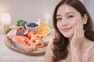 kolagen alami, makanan kaya kolagen, kolagen kulit kenyal, makanan awet muda, kolagen dari makanan, Eva Mulia Clinic kolagen, makanan tingkatkan kolagen, kolagen alami kulit, manfaat kolagen makanan, makanan kolagen sehat, kolagen alami anti aging, makanan dukung kolagen, kolagen kulit sehat, tips kolagen makanan, makanan kolagen awet muda