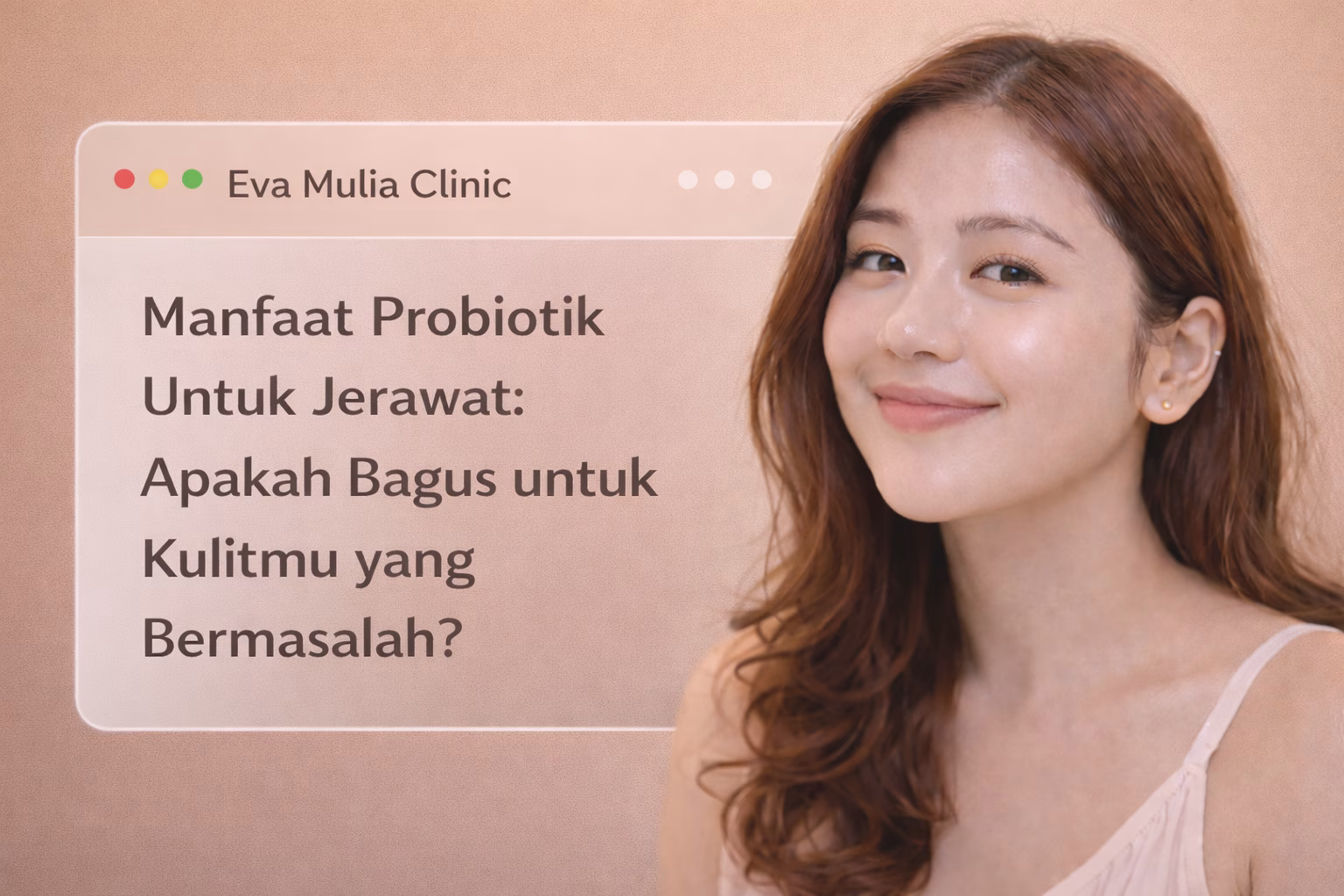 probiotik untuk jerawat, manfaat probiotik jerawat, probiotik bagus kulit, probiotik hilangkan jerawat, Eva Mulia Clinic probiotik, probiotik kulit sehat, makanan probiotik jerawat, suplemen probiotik jerawat, mikrobiom kulit probiotik, inflamasi jerawat probiotik, probiotik usus kulit, tips probiotik jerawat, hindari probiotik jerawat, diet probiotik jerawat, probiotik skincare jerawat