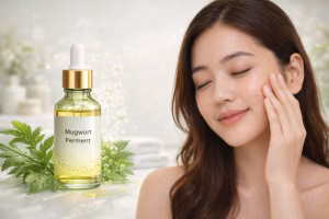 Mugwort Ferment, Rahasia Lembut Membersihkan Pori dan Meredakan Kulit Kemerahan