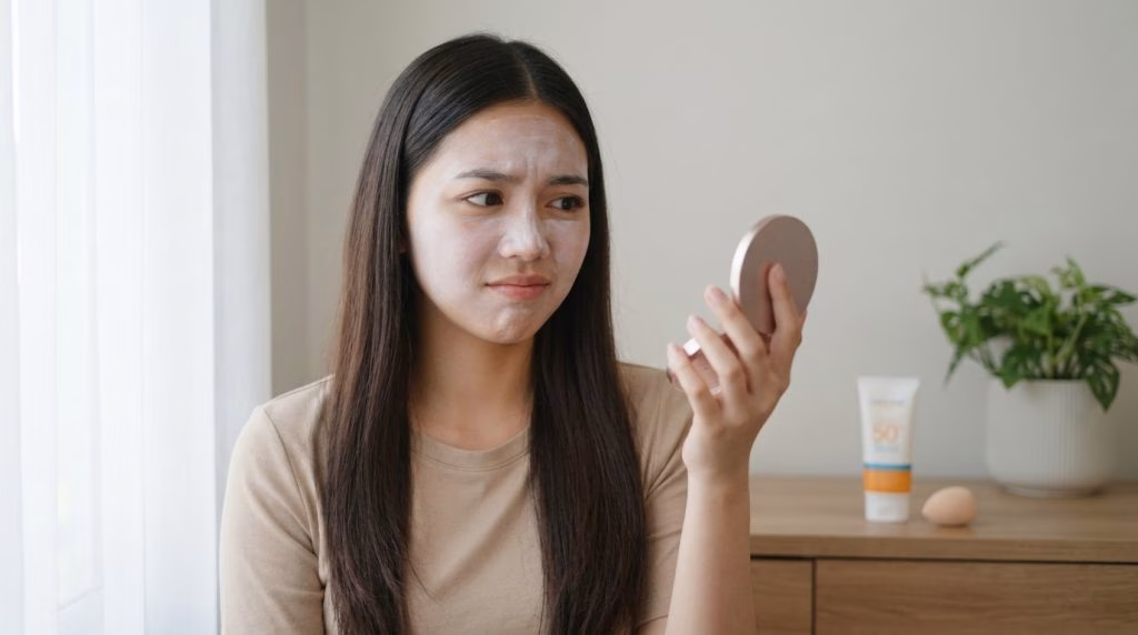 Apa yang Sebenarnya Menyebabkan Sunscreen White Cast