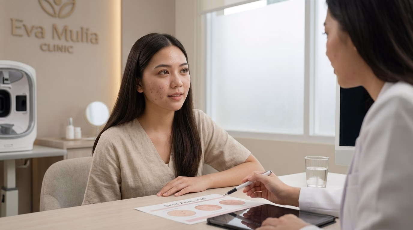 Treatment Kulit Berjerawat di Eva Mulia Clinic Mana yang Cocok untuk Kondisimu