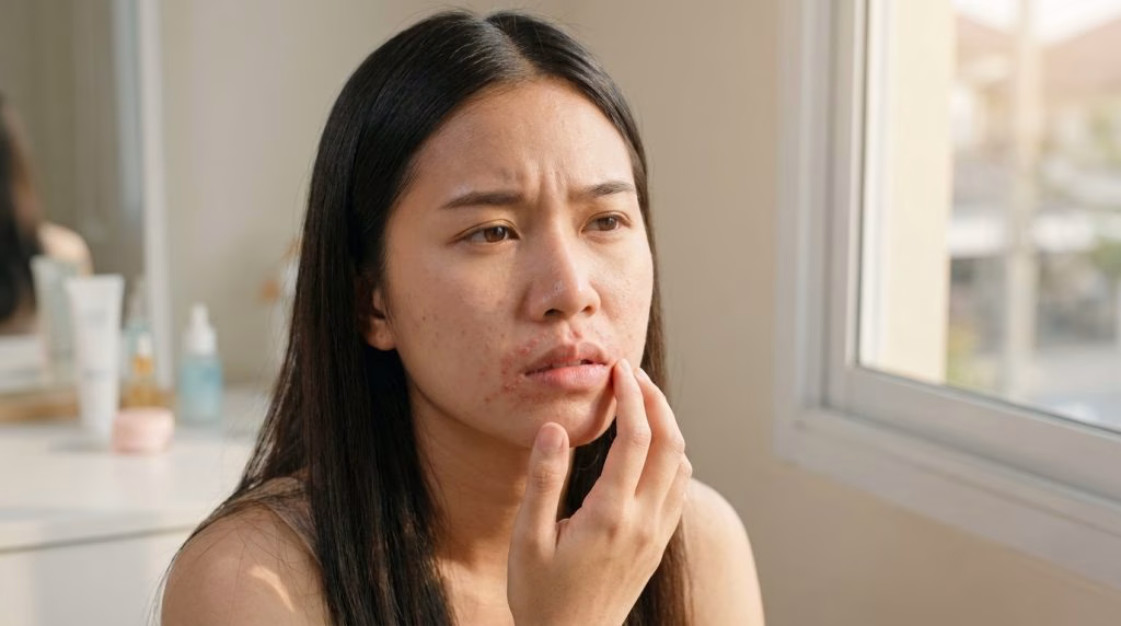 Dermatitis Perioral Ruam di Sekitar Mulut yang Sering Disalahartikan sebagai Jerawat